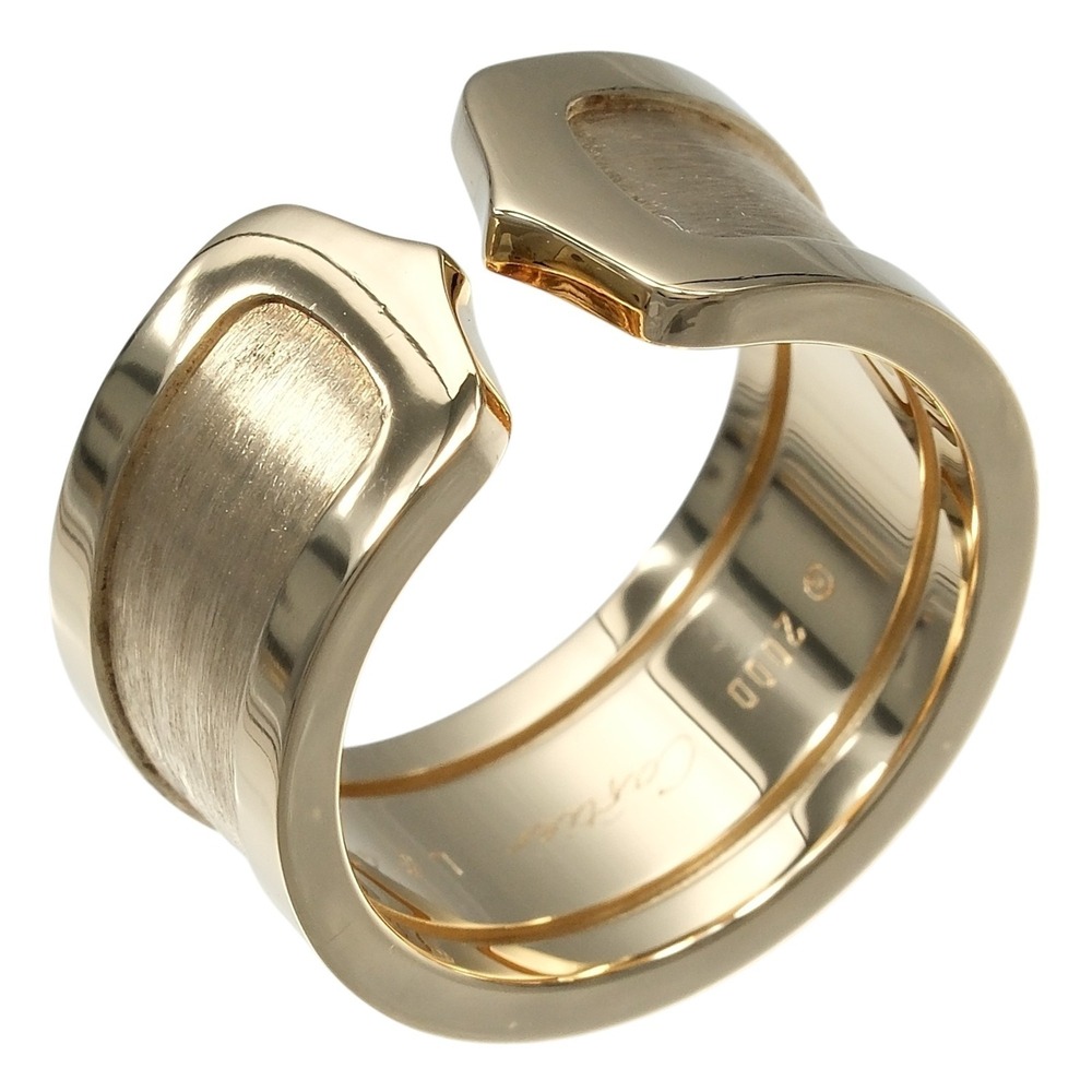CARTIER 18k Gold 2C Ring